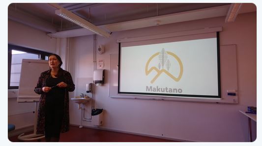 Irmeli Mustalahti launching the new Makutano