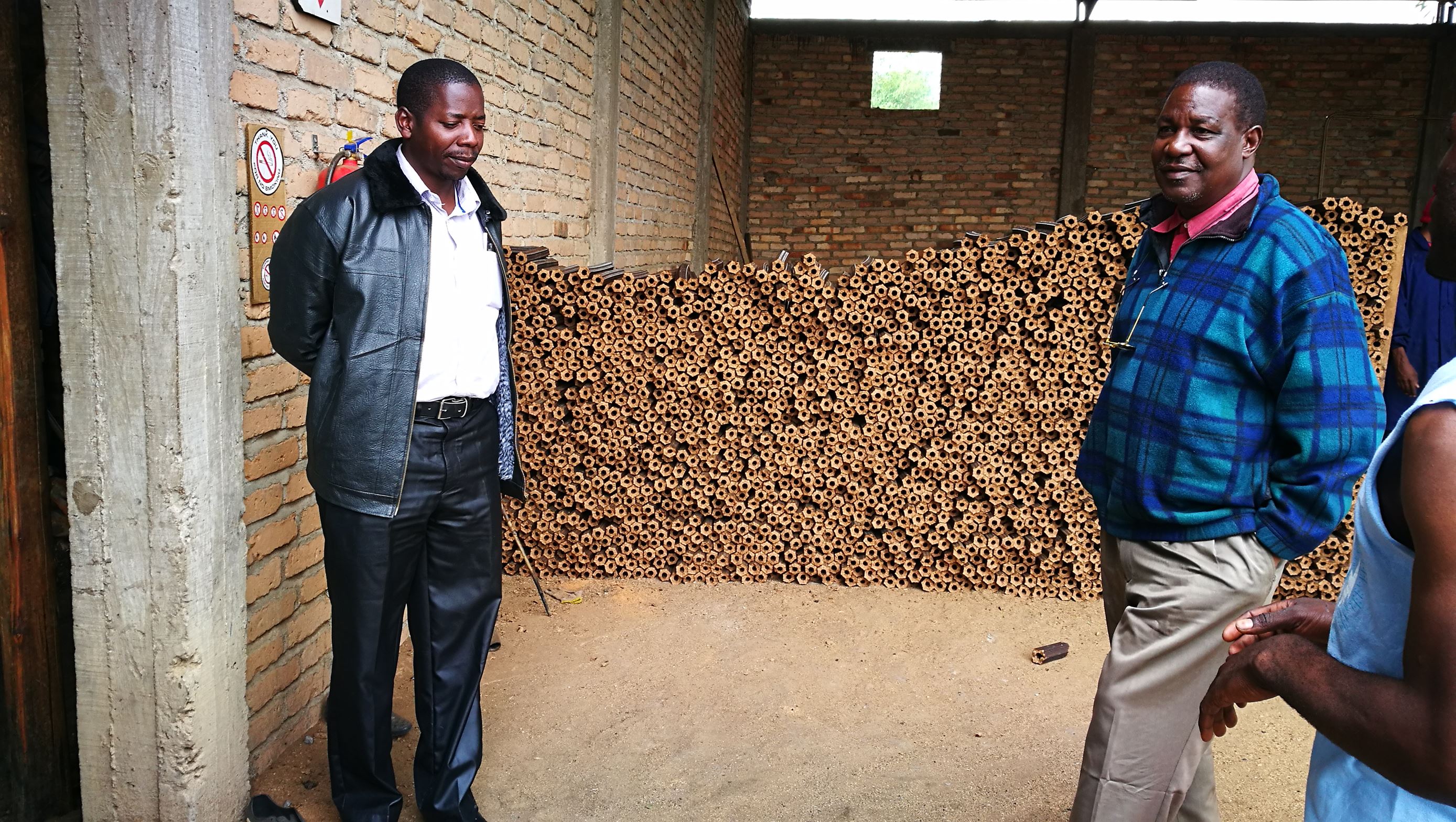 Recovery of wastes saw dust into briquettes and charcoal in Mufindi District serves as the cheap source of energy for home base consumptionjpg
